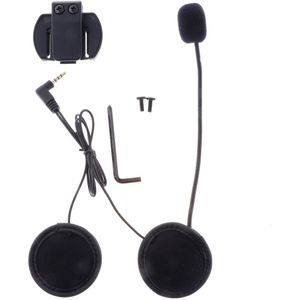 Bluetooth Headset Waterdichte Helm Intercom Interphone Headset, Walkie Talkie Handsfree Voor Yeasu Vertex VX-6E VX-6R