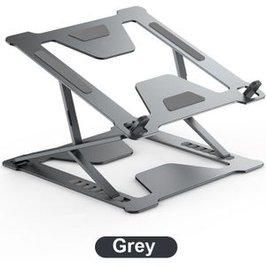 6 + 10 Speed Verstelbare Laptop Stand Draagbare Ondersteuning Notebook Houder Voor Macbook Pro Air Computer Stand Cooling Beugel Riser