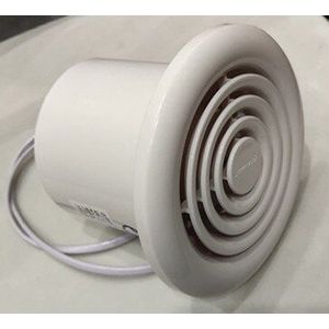4 inch mini ventilator voor badkamer slaapkamer plafond ventilatie wit of goud muur vent ventilator 220 V