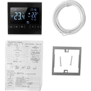 Lcd Touchscreen Thermostaat Elektrische Vloerverwarming Systeem Water Verwarming Thermoregulator AC85-240V Temperatuur Controller