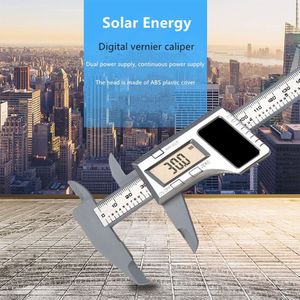 Solar Schuifmaat 150 Mm 0.1 Mm 6 Inch Lcd Digitale Elektronische Carbon Fiber Schuifmaat Gauge Micrometer Meetinstrumenten