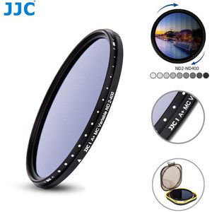 Jjc Nd Filter Variabele ND2-400 Neutrale Dichtheid Fader Verstelbare Lens Filter 49 55Mm 58Mm 67Mm 77Mm 82Mm Fotografie Accessoires