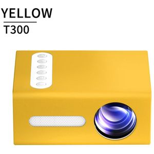 T300 Led Mini Projector Ondersteuning 1920*1080 Hdmi Remote Usb Draagbare Proyector Home Media Speler Kids Vs YG300 projector