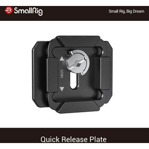 Smallrig Quick Release Plaat Voor Arca-Swiss En Manfrotto RC2 Stijl Grondplaat Camera Cage Mount Naar Video Schieten Statief-2364