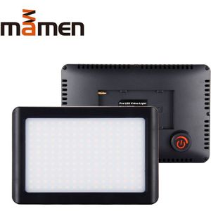 Mamen PAD192 3200K-5600K Professionele Led Licht Invullen Traploos Dimmen Voor Canon Sony Nikon Dslr Camera Video fotografie Licht