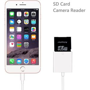 USB Kaartlezer Camera SD TF Kaartlezer Adapter Kabel voor iPhone 8 Plus 6 S Apple iPad Pro Air mini 3B04