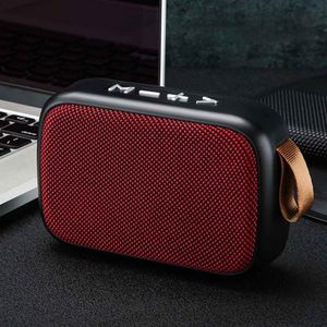 Mini Laptop Luidspreker Home Surround Fm Draadloze Bluetooth Speaker Tablet Smartphone Stereo Sound Oplaadbare Outdoor Speaker