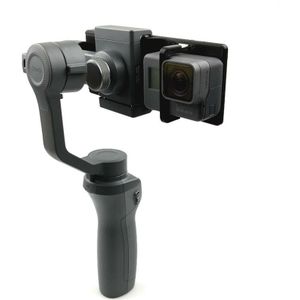 3D Gedrukt Voor Dji Osmo Mobiele 2 1 Handheld Gimbal Adapter Houder Mount Actie Camera Beugel Voor Gopro Hero 6 5 4 3