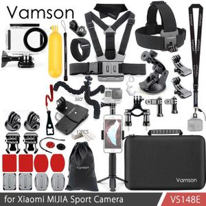 Vamson voor Xiaomi MIJIA Accessoires Kit Waterdichte Behuizing Cas Frame Box Statief Mount Monopod voor MIJIA Sport Camera VS148