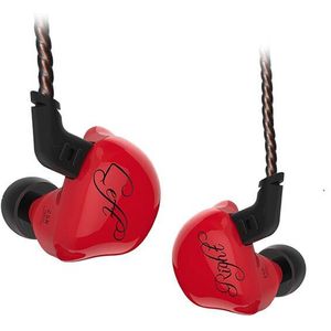 Kz Zsr 1DD + 2BA Hifi Sport In-Ear Oortelefoon Dynamische Driver Noise Cancelling Headset Vervanging Kabel AS10 ZS10 zst