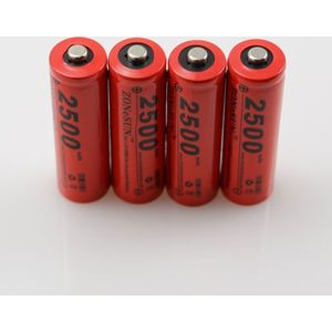 In 2500 mah 1.2 v vijf aa ni mh oplaadbare batterij 5 camera batterij scheerapparaat oplaadbare ion cell