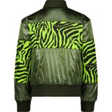 Vingino - Tarbara - Reversible Jas - Groen - Gevoerd - All-Over Print