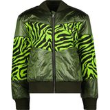 Vingino - Tarbara - Reversible Jas - Groen - Gevoerd - All-Over Print