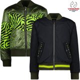 Vingino - Tarbara - Reversible Jas - Groen - Gevoerd - All-Over Print