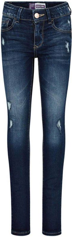 Raizzed High Waist Skinny Jeans Chelsea Dark Blue Stone