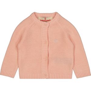 Vingino Fijn Gebreid Baby Vest Orion Zachtroze