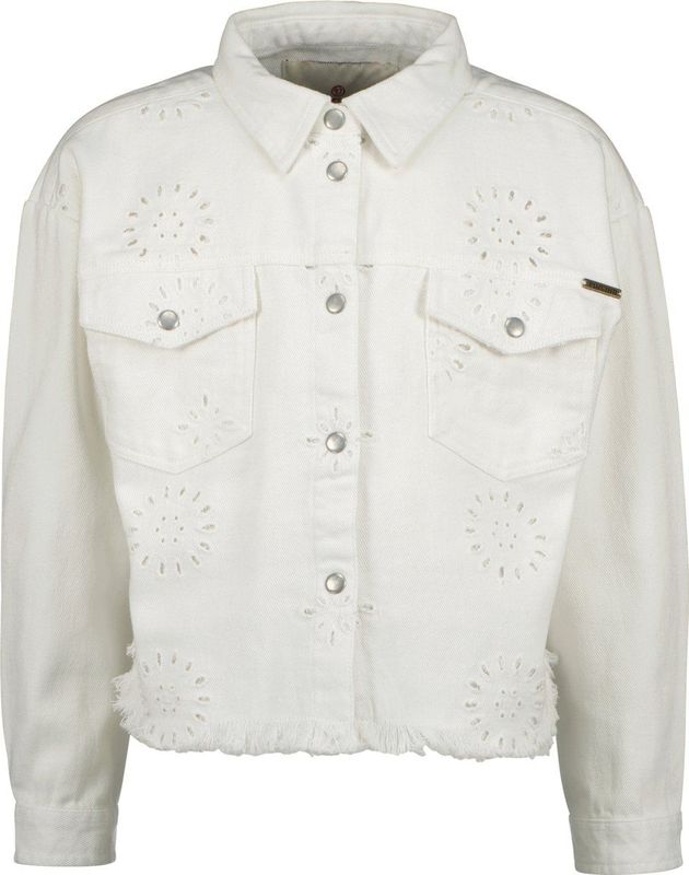 Vingino - Tanja - Jeansjas - Ecru - Denim - Losse Pasvorm