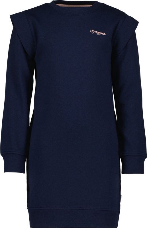 Vingino - Midi Dress - Jurk - Blauw - Jersey