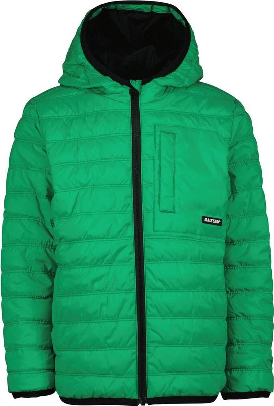Raizzed - R123KBN10001 - Jongens Jas - Grass Green - Met Capuchon