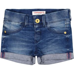 Vingino - BELIA - Meisjes Broek - Blauw - Katoen - Regular Fit