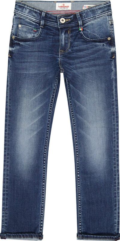 Vingino - Baggio - Jeans - Donker Blauw - Straight Fit