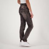Vingino meiden jeans Candy Overdye Straight Fit Purple Grey