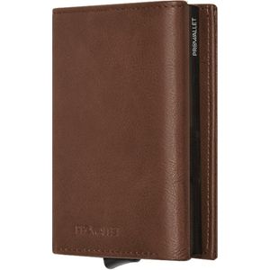 Prowallet Classic - Pasjeshouder Coffee Bruin - 10 Pasjes, Briefgeld en Muntgeld - Uitschuifbaar - RFID Creditcardhouder - Kaarthouder Portemonnee, Premium Pashouder voor Mannen & Vrouwen - Aluminium, Kunstleer - Incl. Luxe Cadeaubox