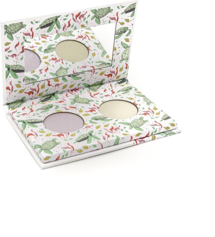TOOT! Natuurlijke Duo Oogschaduw - Schildpad - Kinder make up - Tiener make up - Oogschaduw palette