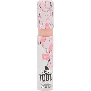 TOOT! Natuurlijke Lipgloss - Flamingo Kiss - Lipgloss meisjes - Vegan - Roze - Pink