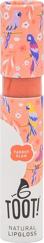 TOOT! - Parrot Glam - Lipgloss - Perzikroze - Natuurlijk en Vegan