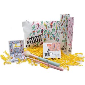 TOOT! Natuurlijke Kinder Make-up Set - Papegaai - Large