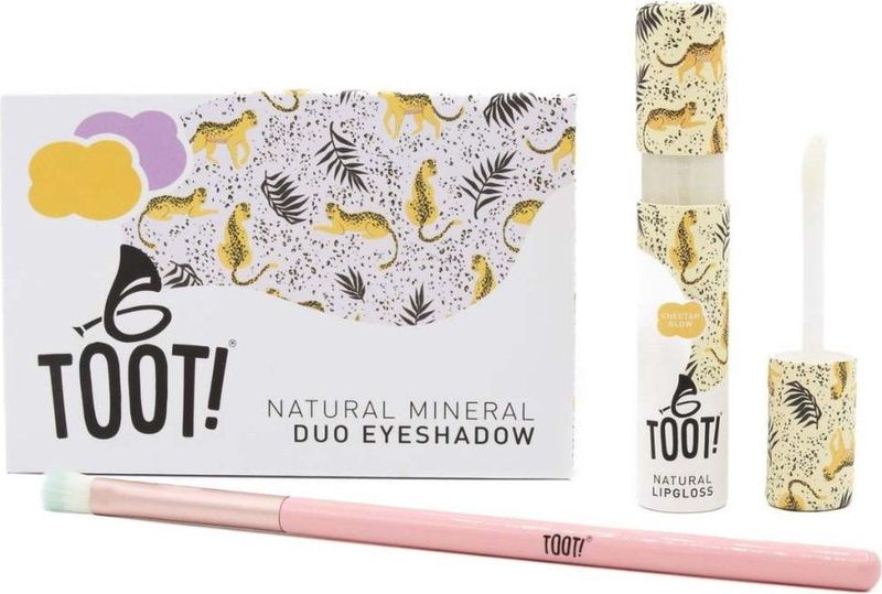 TOOT! - Make-up Set - Natural Mineral Eyeshadow - Cheeky Cheetah - Vegan