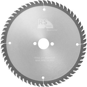 RStools - HM Cirkelzaag BasicLine - Ø160 mm - Zaagblad - 60 Tanden - Geschikt voor Laminaat/HPL