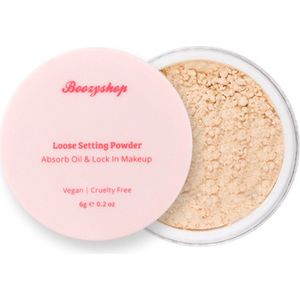Boozyshop ® Loose Setting Powder Translucent - Transparante poeder - Fixing powder - Gezichtspoeder - Setting powder - Loose powder - Setting poeder - Matte finish - Vegan