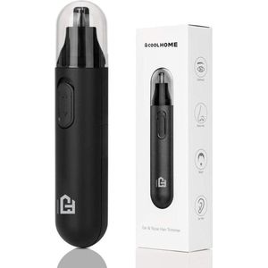 CoolHome NT2103 - Neushaar en oorhaar trimmer - Neushaar trimmer voor mannen - Neushaartrimmers zwart
