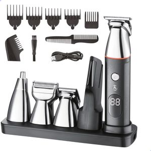 AG250 All In One Scheerset - Bodygroomer mannen - Nat en droog - Waterproof- Trimmer - Scheerapparaat - Scheren - Draadloos - Tondeuse - Hair, Body & Face- Baardtrimmer