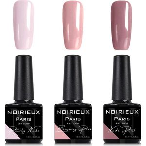 Gellak - NOIRIEUX® Premium Gellak - Nagellak - Gel nagellak - Nude set