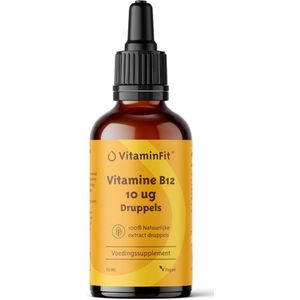 VitaminFit - Vitamine B12 - Druppels - Bioactieve Vorm - 30ml