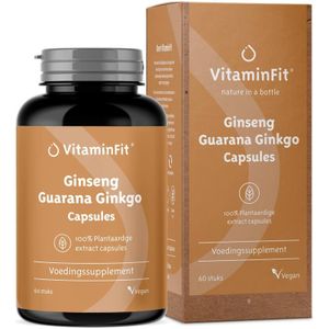 Ginseng Guarana Ginkgo capsules