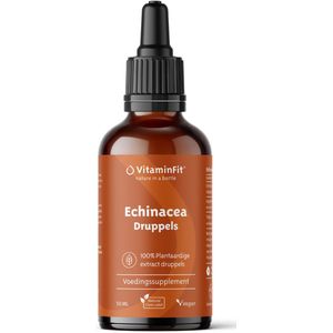 VitaminFit - Echinacea Druppels - 100% Natuurlijke Ingrediënten - Ondersteunt Afweersysteem