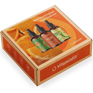 Vitamine C - Kids Pakket - 3x Druppels - Natuurlijke Supplementen