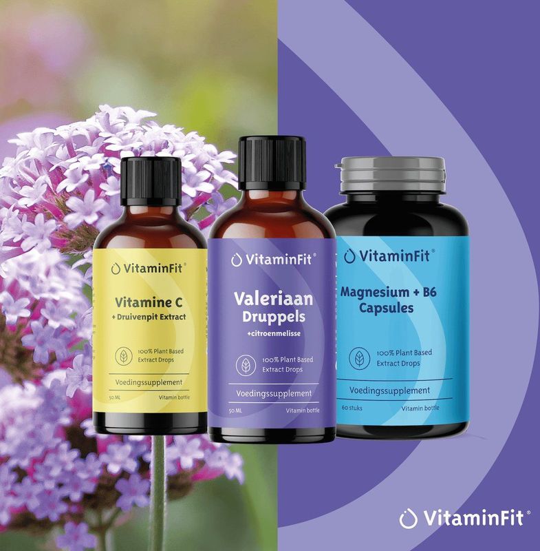 Rust en Ontspanning Pakket - 3 Supplementen - Kruiden - Mineralen - Vitamines