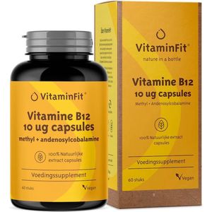 Vitamine B12 - 10 µg - Methylcobalamine - Plantenextracten