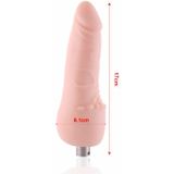 Flexibele Dildo - 17cm Lang & 6.1cm Dik - 3XLR opzetstuk