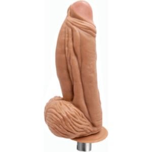 Mega Dildo - 26.5cm Lang & 7.5cm Dik - Extreem groot - 3XLR opzetstuk