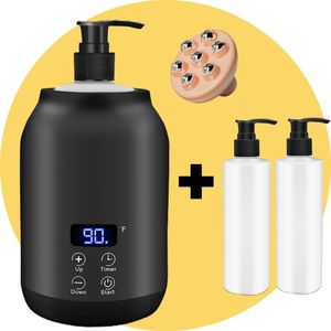 Bolusso Massage Olie Verwarmer - 2 Dispensers - Gratis Massage Tool