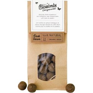 Blossombs Kraftzak met 10 Blossombs Dark Brown (Donker Bruin)