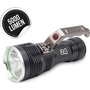 Activ24™ - Zeer krachtige LED zaklamp - 5000 lumen - Professionele aluminium kwaliteit - Moderne energiezuinige XHP50 chip - Sterke werklamp