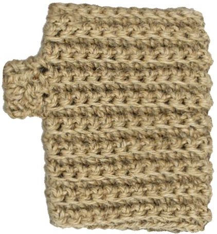 Jute Massage handschoen - scrubhandschoen - duurzaam cadeau