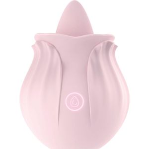 INTERTOYSEKS Siliconen Tong Vibrator - Vibrator voor Vrouwen - Clitoris Stimulator - 10 Vibratiestanden - Seks Speeltje, Sex Toys - Erotiek voor Mannen en Vrouwen